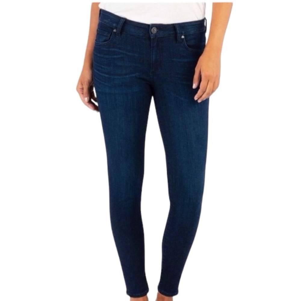 💐KUT FROM THE KLOTH Donna Mid Rise Skinny Jeans size 8